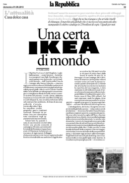 Una certa Ikea di mondo