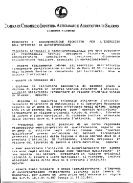ìamera di commercio industria artigianato e agricoltura di