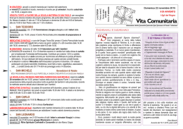 Vita Comunitaria
