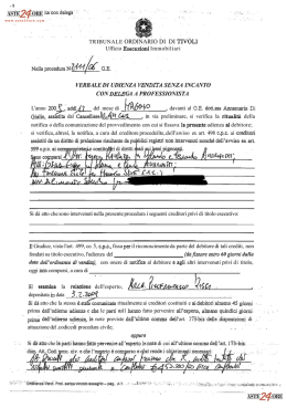 tribunale ordinario di di tivoli verbale di udienza j/endta