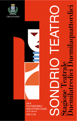 sondrio teatr o