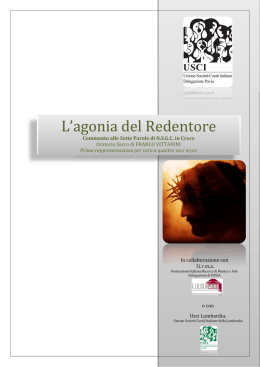 il presente materiale è tratto da programma di sala ricevuto da