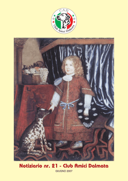 scarica il PDF - Club Amici Dalmata