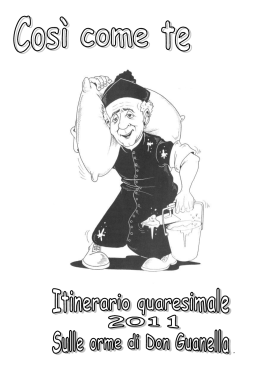 Cos__ come te - Quaresima 2011