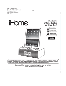 L`Home System per il tuo iPad