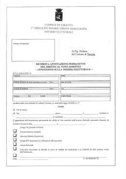 ANNOTAZIONE PERMANENTE MODIFICATO