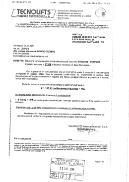 Visualizza determina - Comune di Boschi Sant`Anna