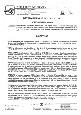 Scarica il documento - Parco Naturale Regionale del Beigua