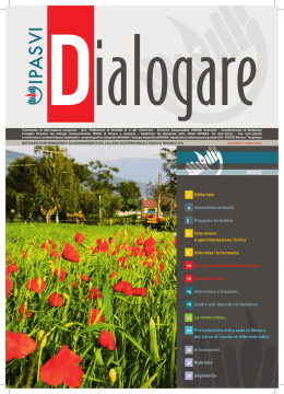 Dialogare n°1 (marzo 2011)