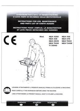 e lista parti di ricambio delleiiiiototrivelle instructions for use