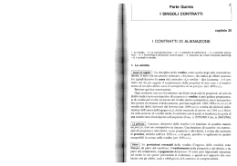 Parte Quinta ! SмNGOLI CONTRATTI