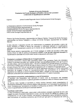 7 ,Verbaie di Accordo Sindacale