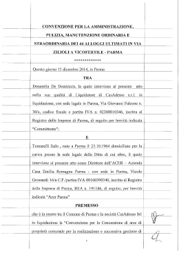convenzione per la amministrazione