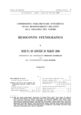 seduta di giovedi`30 marzo 2000 - Legislature precedenti