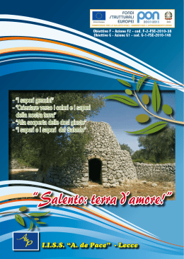 brochure Salento, terra d`amore