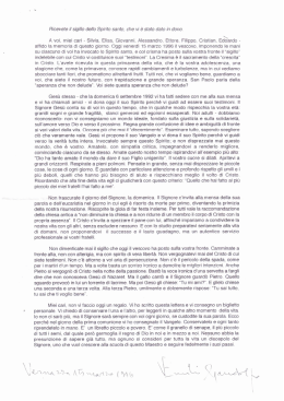 scrive Emilio il 15 marzo 1996