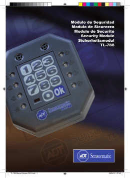 M&oacute;dulo de Seguridad Modulo de Sicurezza Module de