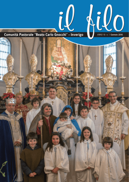 numero di gennaio - Home Page - Comunità Pastorale Beato Carlo