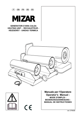 Manuale per l`Operatore Operator`s Manual