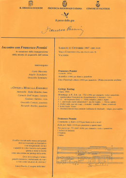 Curriculum Vitae - Antonella Dalla Benetta