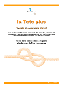 In Toto plus - Bipiemme Vita