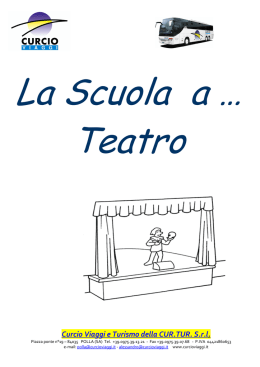 Curcio Viaggi e Turismo della CUR.TUR. S.r.l.