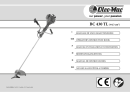 BC 430 TL (44.3 cm3) - Oleo-Mac