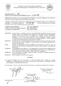 Deliberazione n. 534 del 29.06.2012