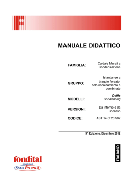 MANUALE DIDATTICO - Certificazione energetica