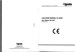 IDRA METEO 20i-24i - Certificazione energetica