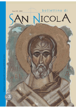 Anno LIX - 2010 - Basilica San Nicola