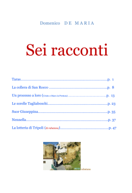 taras e altri racconti