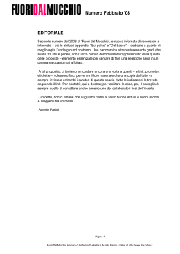 Numero Febbraio `08