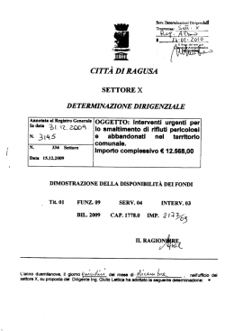 ilcyfijﬂîî"Î - Comune di Ragusa