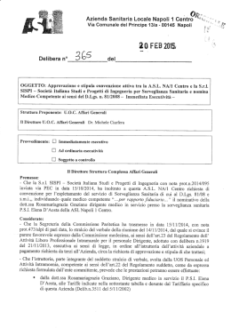 DELIBERA 365_ ASL Napoli1centro e SISPI_ Rosamariagrazia