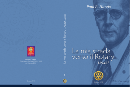 La mia strada verso il Rotary - Rotary E