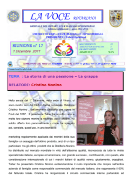 Dicembre 2011 - Rotary Maniago e Spilimbergo