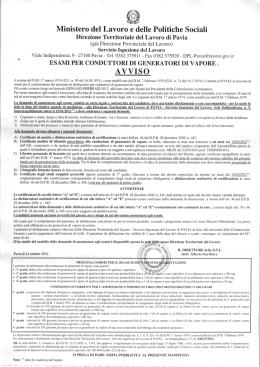 Ministero del Lavoro elle Politiche Sociali