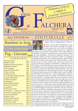 Feb 2012 - Gente di Falchera