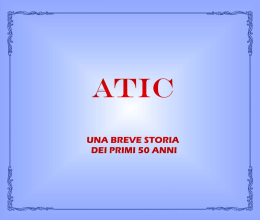 ATIC, un po` di storia.SHi Res
