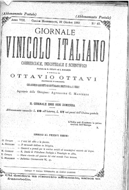 Giornale Vinicolo Italiano N°43