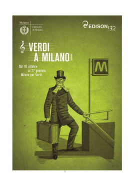 Verdi a Milano - Comune di Milano
