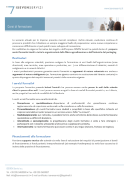 Scarica la presentazione completa