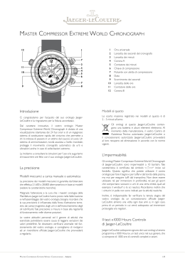 master compressor extreme world chronograph - Jaeger