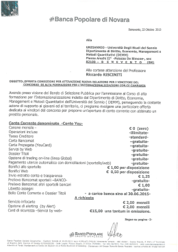 iii Banca Popolare di Novara