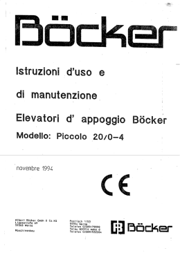 manuale tecnico