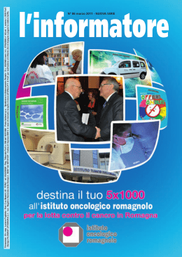 Informatore n.86 - Istituto Oncologico Romagnolo