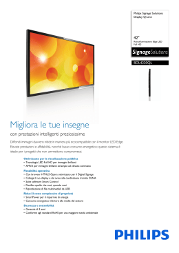 Philips Signage Solutions Display Q-Line BDL4220QL Full