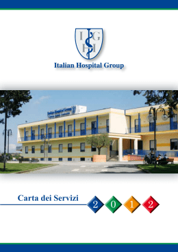 Carta dei Servizi - Italian Hospital Group