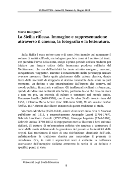 La Sicilia riflessa. Immagine e rappresentazione